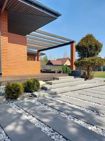 Пошаговые Плиты Вариант расположения