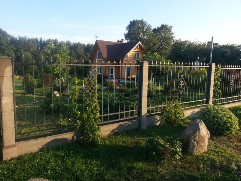 Кованная Заборные секции