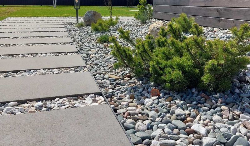 Пошаговые плиты для дорожек