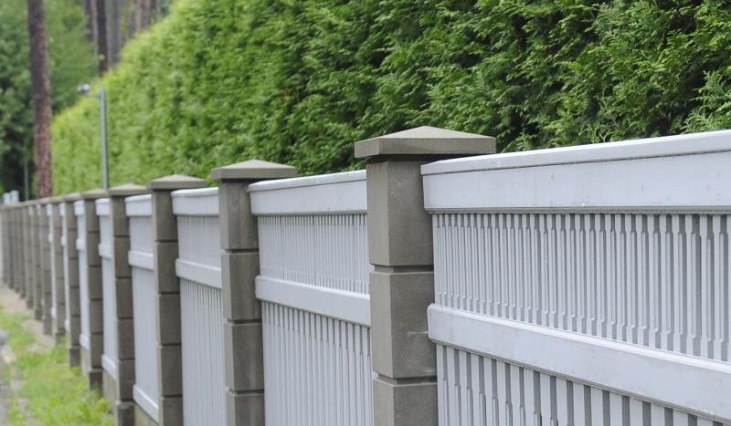 Бетонные столбы для заборов